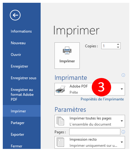 comment imprimer un document pdf sur mac