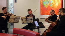Musiciens participant au midi-concerto à la Bibliothèque de mathématiques et informatique